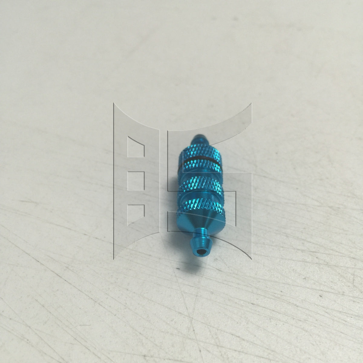 BQLZR 1pc RC Metal Oil Filter Blue High-Quality Material