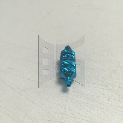 BQLZR 1pc RC Metal Oil Filter Blue High-Quality Material