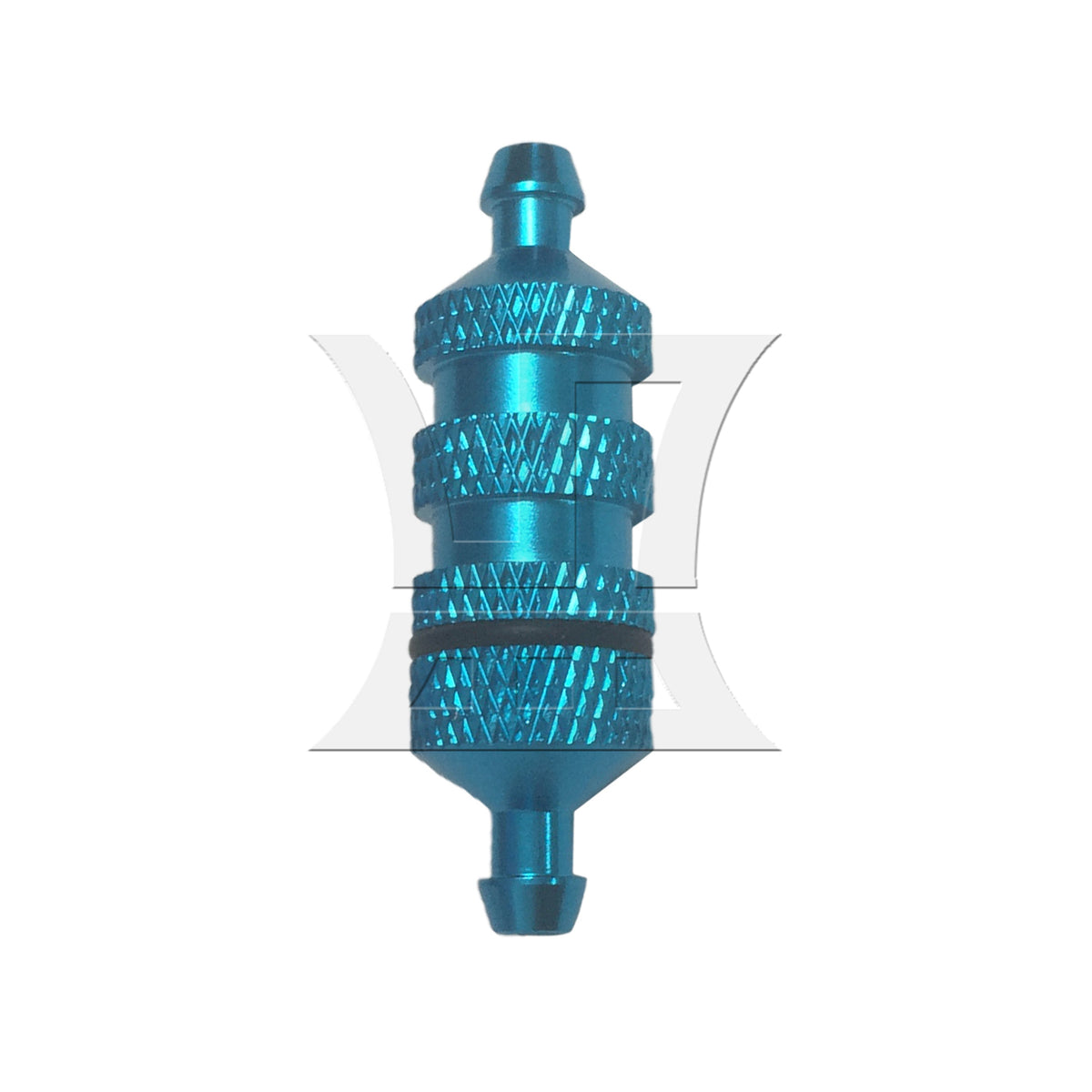BQLZR 1pc RC Metal Oil Filter Blue High-Quality Material