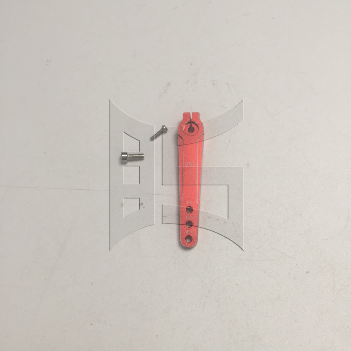 BQLZR 1pc 25T Model Extended Servo Arm Red High-Quality Material