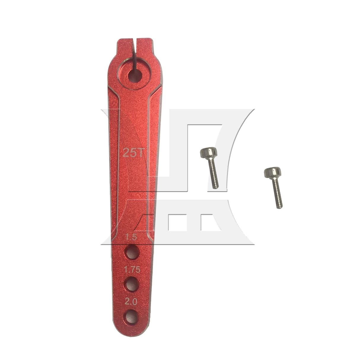 BQLZR 1pc 25T Model Extended Servo Arm Red High-Quality Material