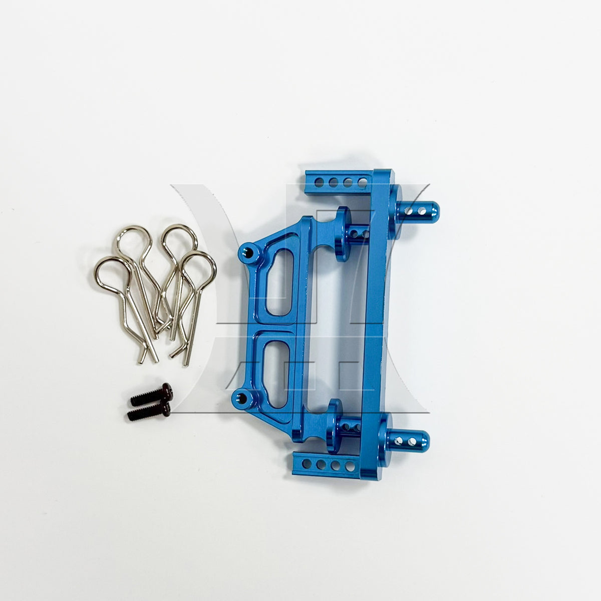 BQLZR 1set RC1:16 Front and Rear Remote Control Car Shell Pillars Blue Easy to Disassemble