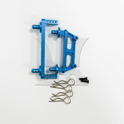 BQLZR 1set RC1:16 Front and Rear Remote Control Car Shell Pillars Blue Easy to Disassemble
