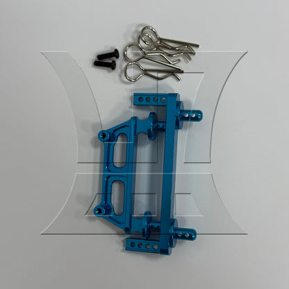 BQLZR 1set RC1:16 Front and Rear Remote Control Car Shell Pillars Blue Easy to Disassemble