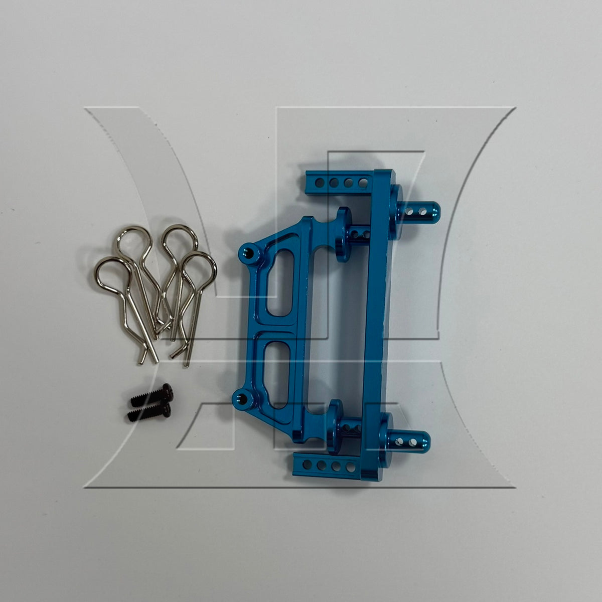 BQLZR 1set RC1:16 Front and Rear Remote Control Car Shell Pillars Blue Easy to Disassemble