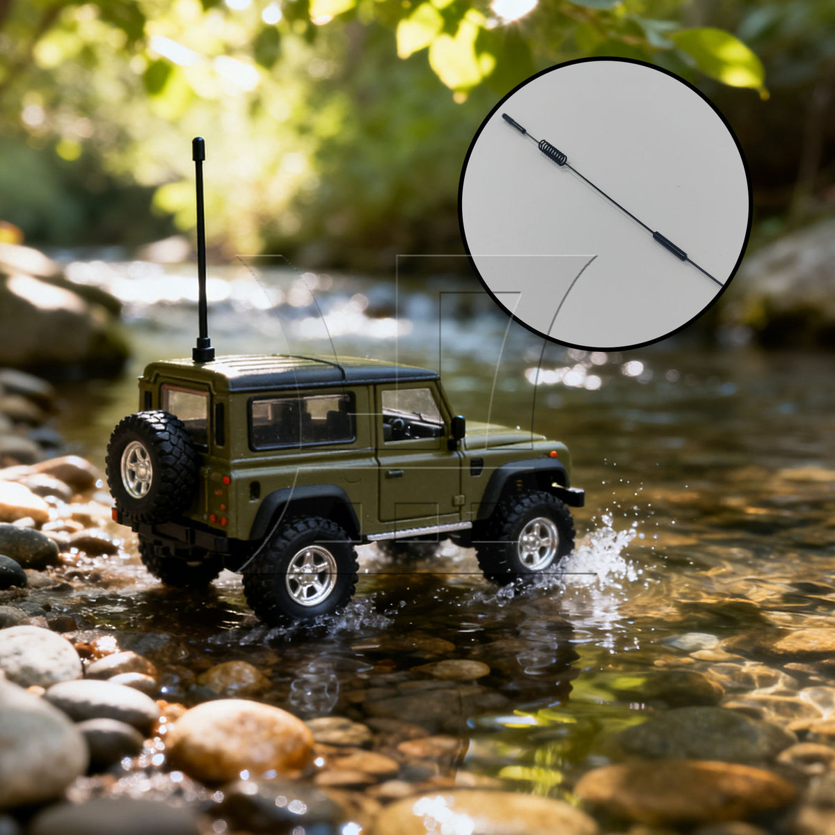 BQLZR 1pc RC1:10 Antenna Signal Line Long Model Car Accessories