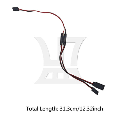 BQLZR 1pc JR Style 3-Way Power On and Off Switches for RC Model