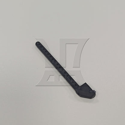 BQLZR 1pc RC1:10 Soft Plastic Lower Support Car Shell Column Long Style Black for RC Model Car