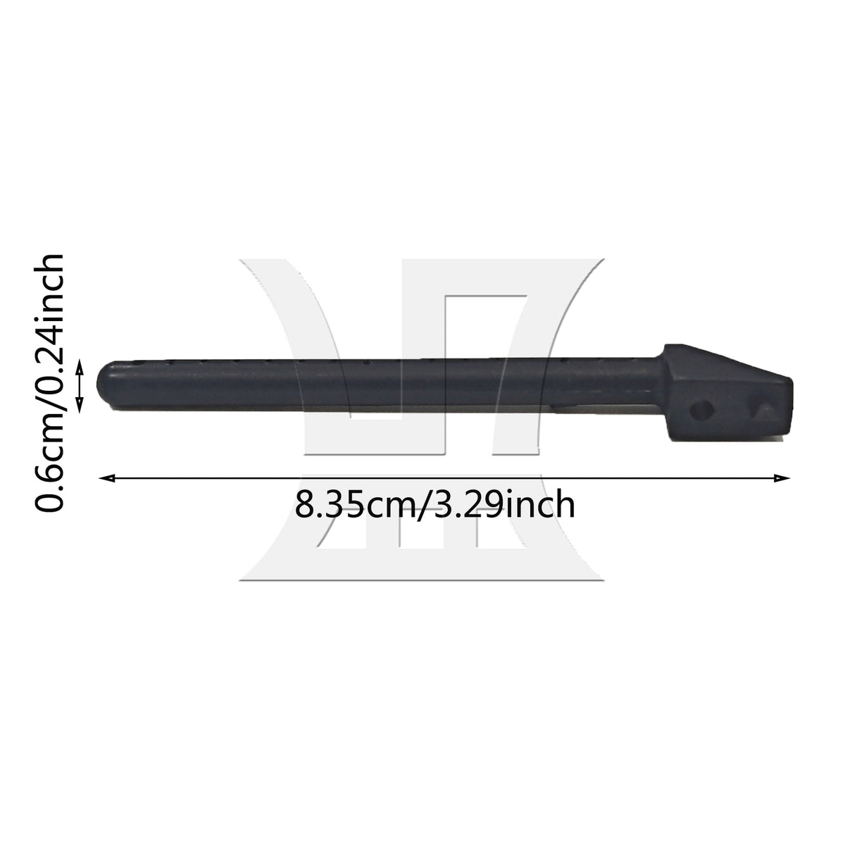 BQLZR 1pc RC1:10 Soft Plastic Lower Support Car Shell Column Long Style Black for RC Model Car