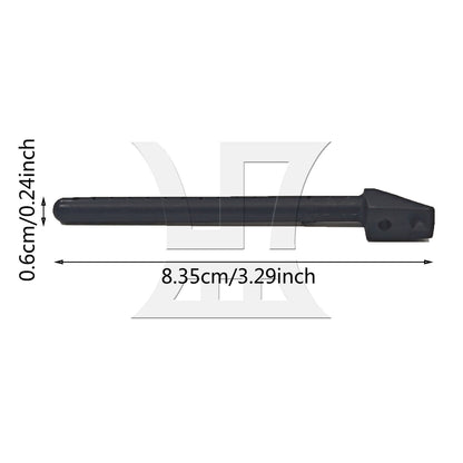 BQLZR 1pc RC1:10 Soft Plastic Lower Support Car Shell Column Long Style Black for RC Model Car