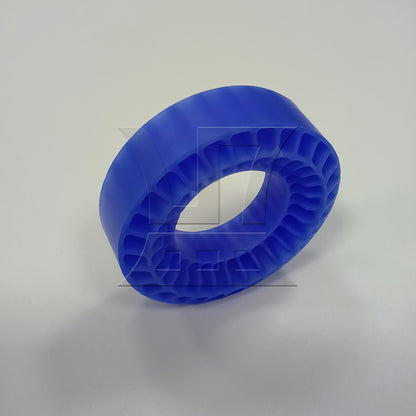 BQLZR 1pc RC1:18 Climbing Car Water Proof Silicone Inner Tire Dark Blue Made of Silicone