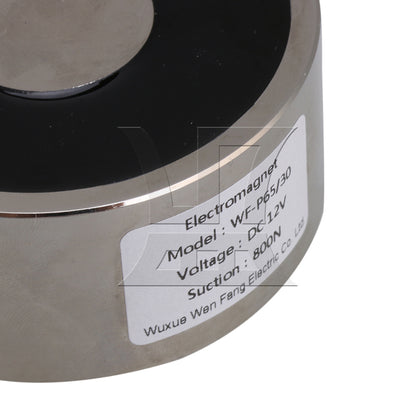 BQLZR Type 8 Holding Electromagnet DC 12V 80Kg 2.56 x 1.18" Simple Control Fittings