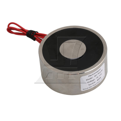 BQLZR Type 8 Holding Electromagnet DC 12V 80Kg 2.56 x 1.18" Simple Control Fittings