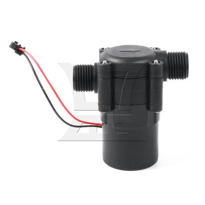 BQLZR Small Micro-hydro Flow Generator Water Charger High Efficiency Black