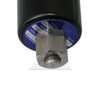 BQLZR DC 12V 1/4" N/O 2 Way Brass Solenoid Valve NBR Air Water Oil Electric Pneumatic