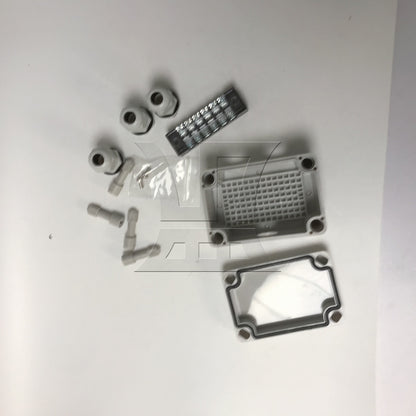 BQLZR Plastic Electric Project Junction Box With 6 Position Terminals