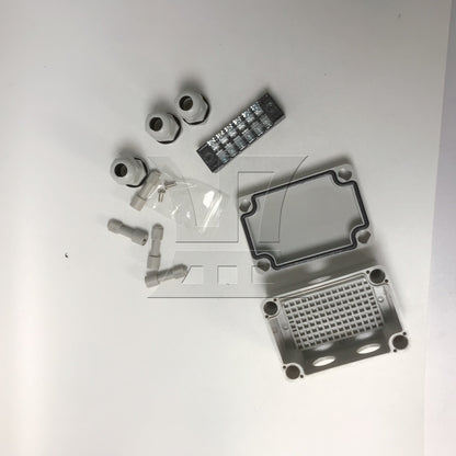 BQLZR Plastic Electric Project Junction Box With 6 Position Terminals