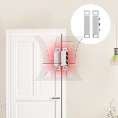BQLZR 2 Pieces DC100V 0.5A Magnetic Switch Door Sensor Normally Open Closed for Home