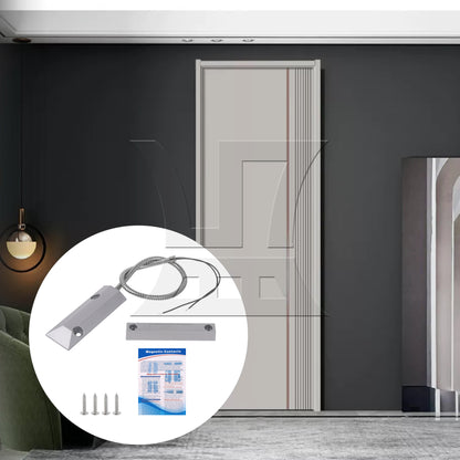 BQLZR Recessed Normally Close Door Window Contact Sensor Magnetic Reeds Switch DC100V