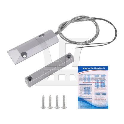 BQLZR Recessed Normally Close Door Window Contact Sensor Magnetic Reeds Switch DC100V