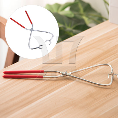 BQLZR Metal Pottery Tools Dipping Tongs For Colour & Glaze Finishing Craft