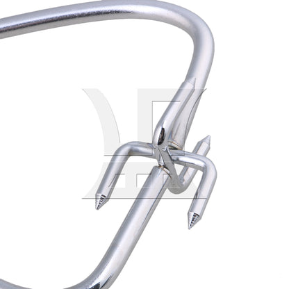 BQLZR Metal Pottery Tools Dipping Tongs For Colour & Glaze Finishing Craft