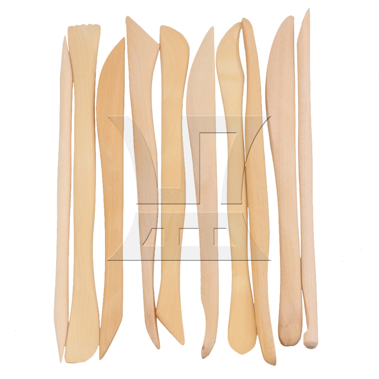 BQLZR 10PCS Carving Tools Wood Clay Sculpture Tools Hand Polished