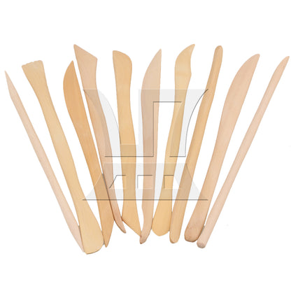 BQLZR 10PCS Carving Tools Wood Clay Sculpture Tools Hand Polished