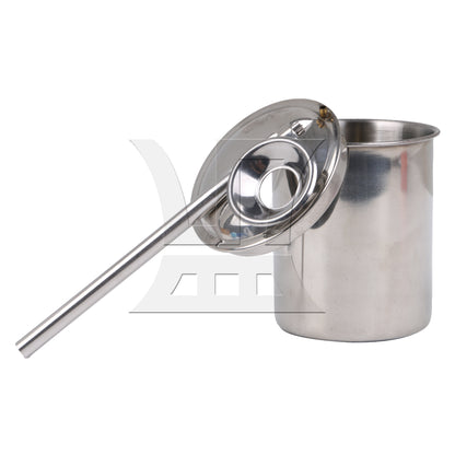 BQLZR Steel Metal Glaze Glazing Pot for Painting Sprayer Tool 300ML