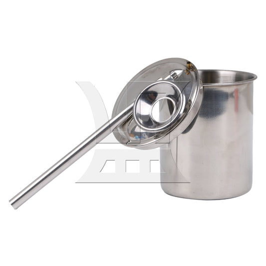 BQLZR Steel Metal Glaze Glazing Pot for Painting Sprayer Tool 300ML