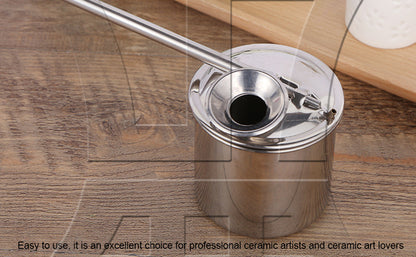 BQLZR 100ml Steel Metal Paint Glazes Spray Sprayer Atomizer for Craft Tool 67x60mm