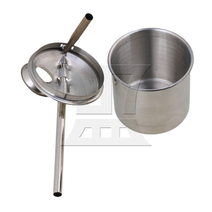 BQLZR Stainless Steel Atomizer Glaze Glazing Pot Painting Sprayer Tool 200ml