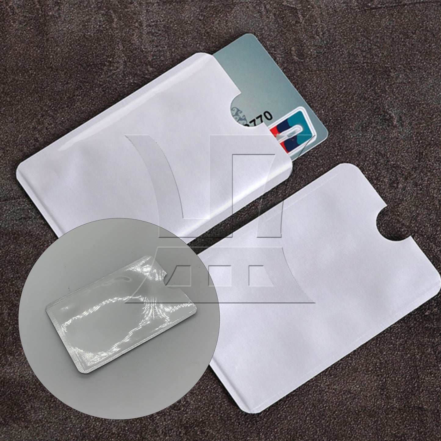 BQLZR Credit Card ID Secure Holder Blocking Sleeve 3.54"x2.44"