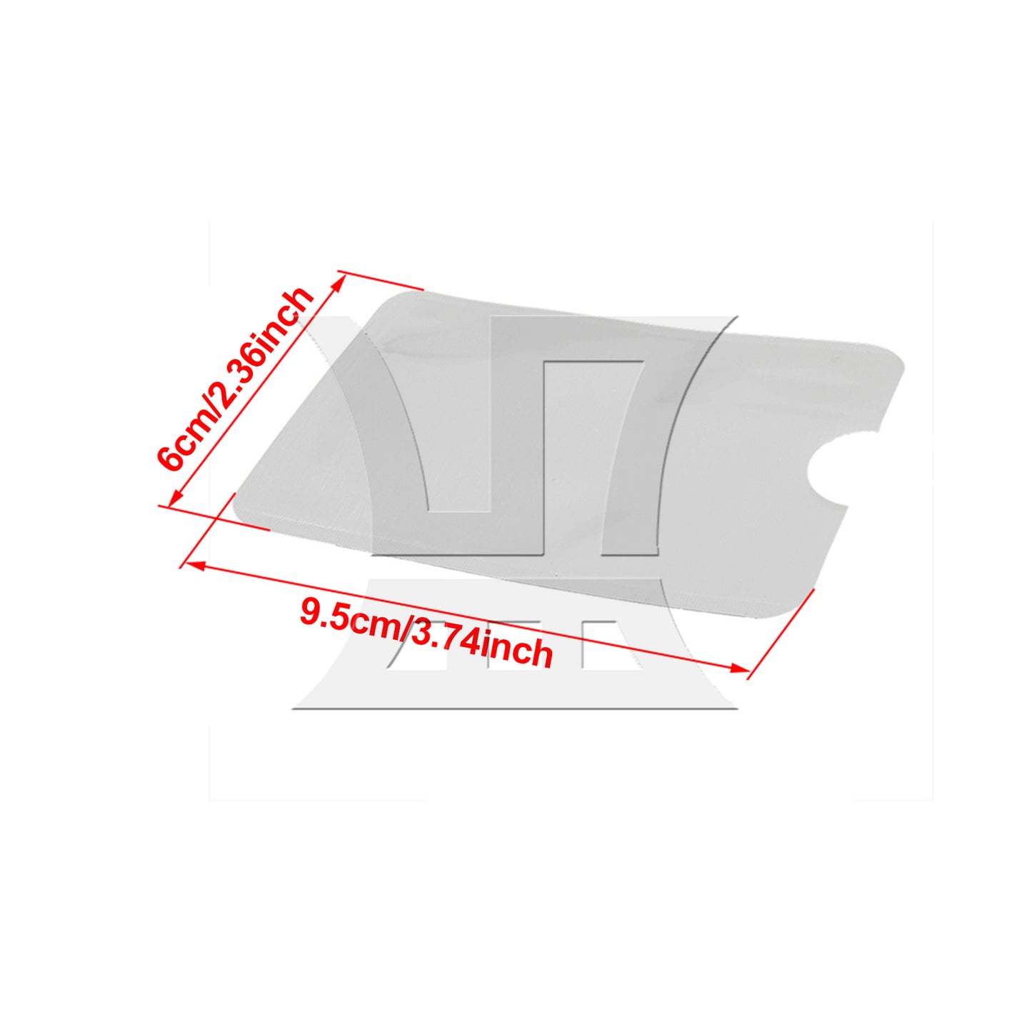 BQLZR Credit Card ID Secure Holder Blocking Sleeve 3.54"x2.44"