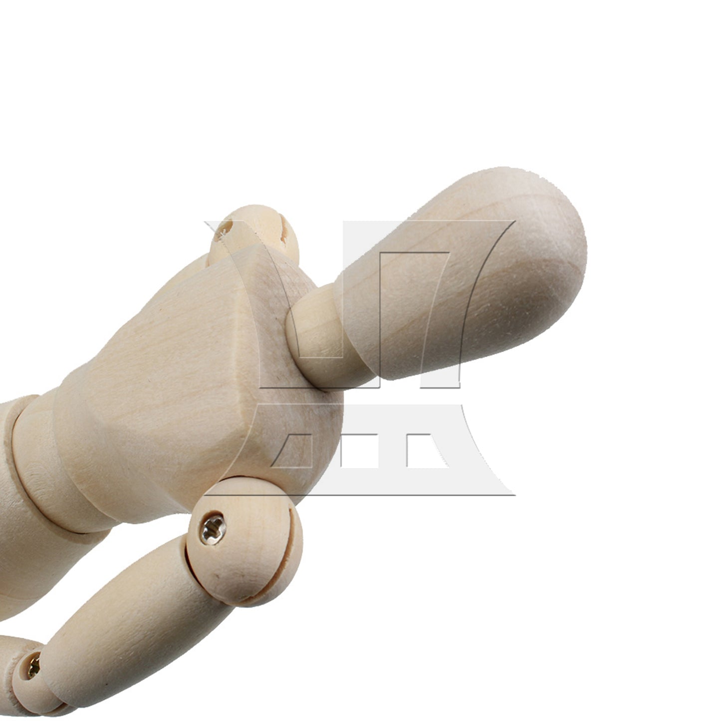 BQLZR Wooden Human Mannequin 8 Inch Manikin Sketch Model Art/ARTIST Unisex Model