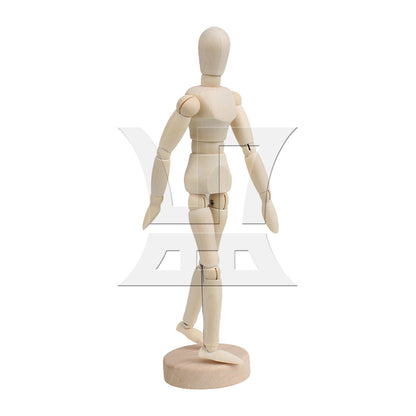 BQLZR Wooden Human Mannequin 8 Inch Manikin Sketch Model Art/ARTIST Unisex Model