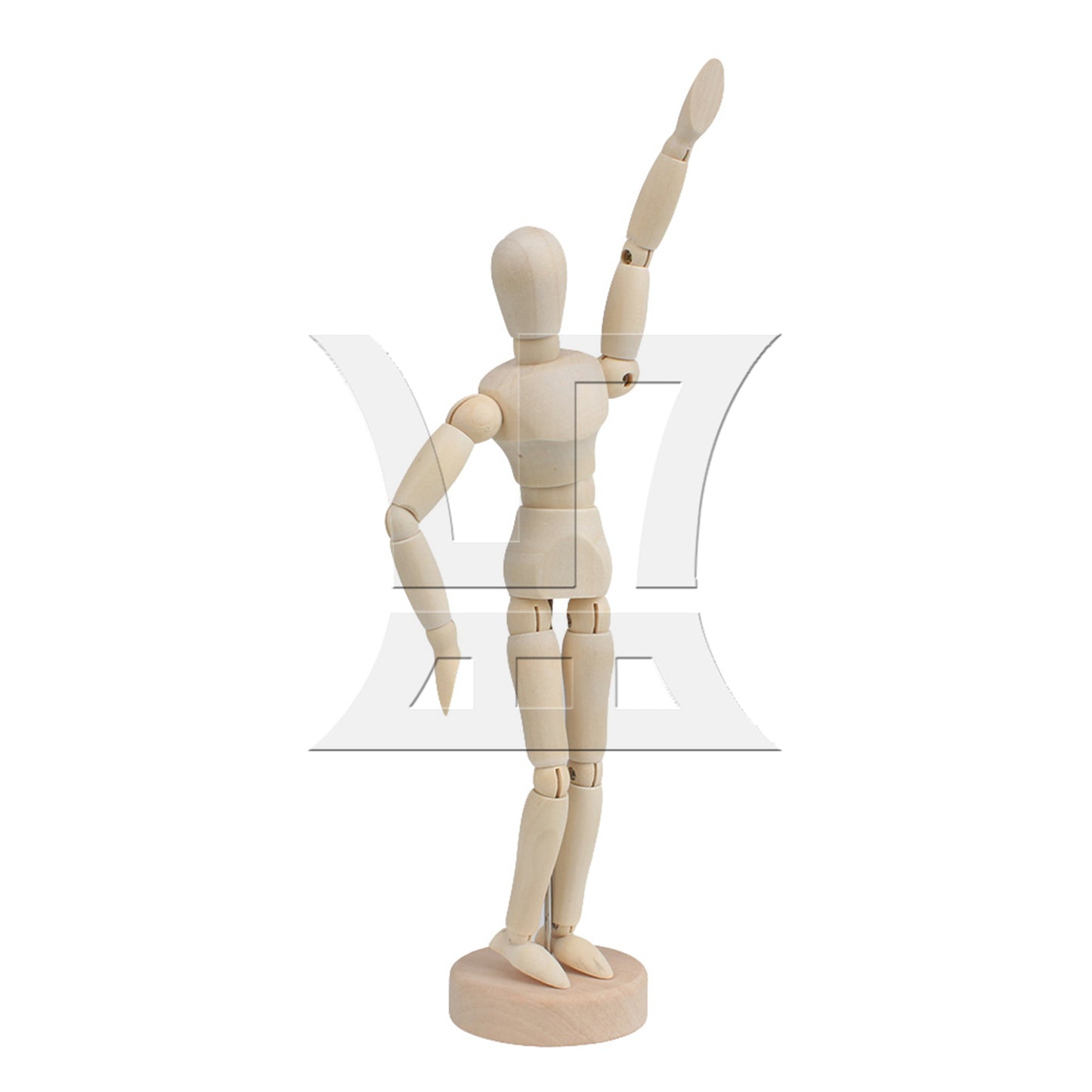BQLZR Wooden Human Mannequin 8 Inch Manikin Sketch Model Art/ARTIST Unisex Model