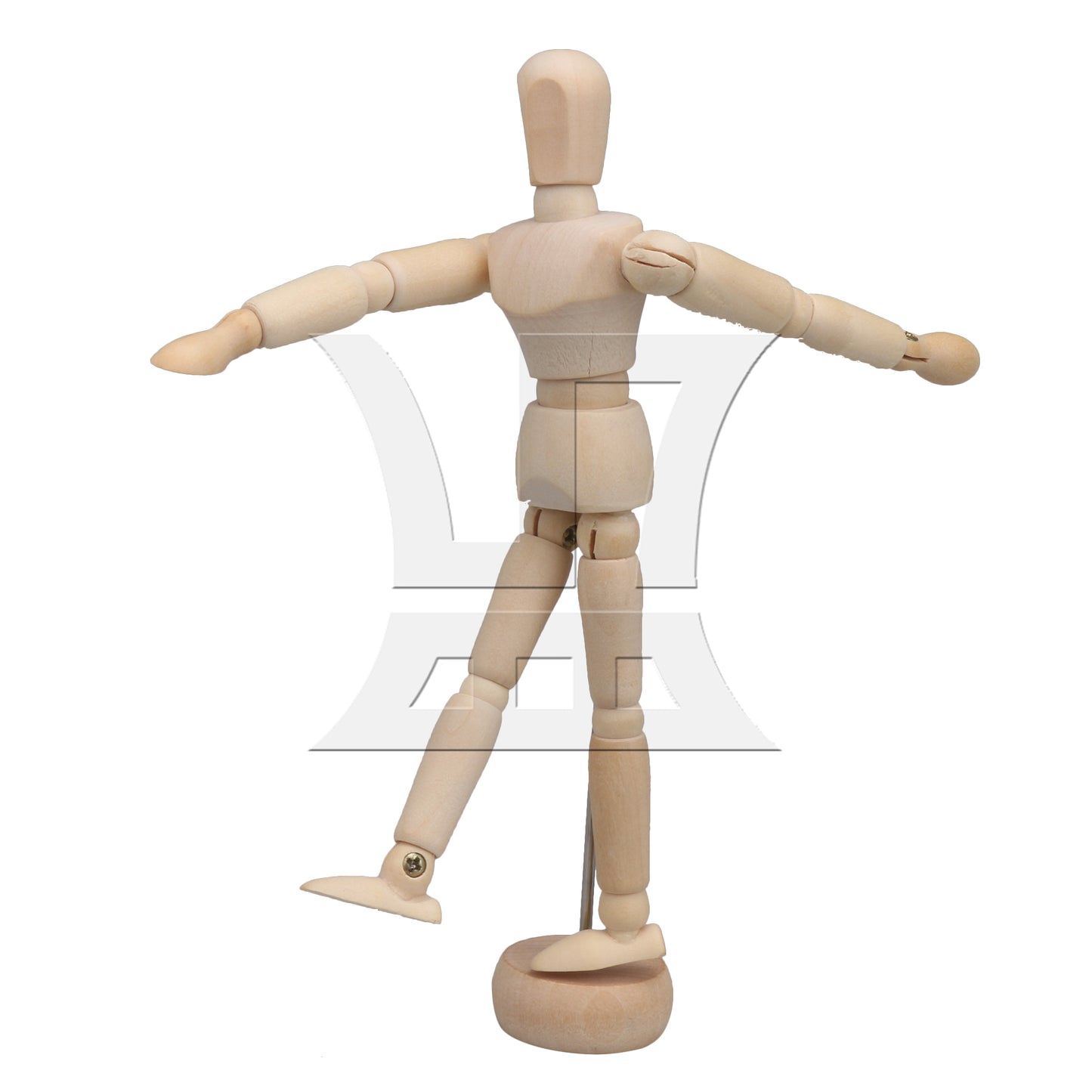 BQLZR 5.5Inch Artists Wooden Manikin Mannequin Moveable Adjustable Limbs Human