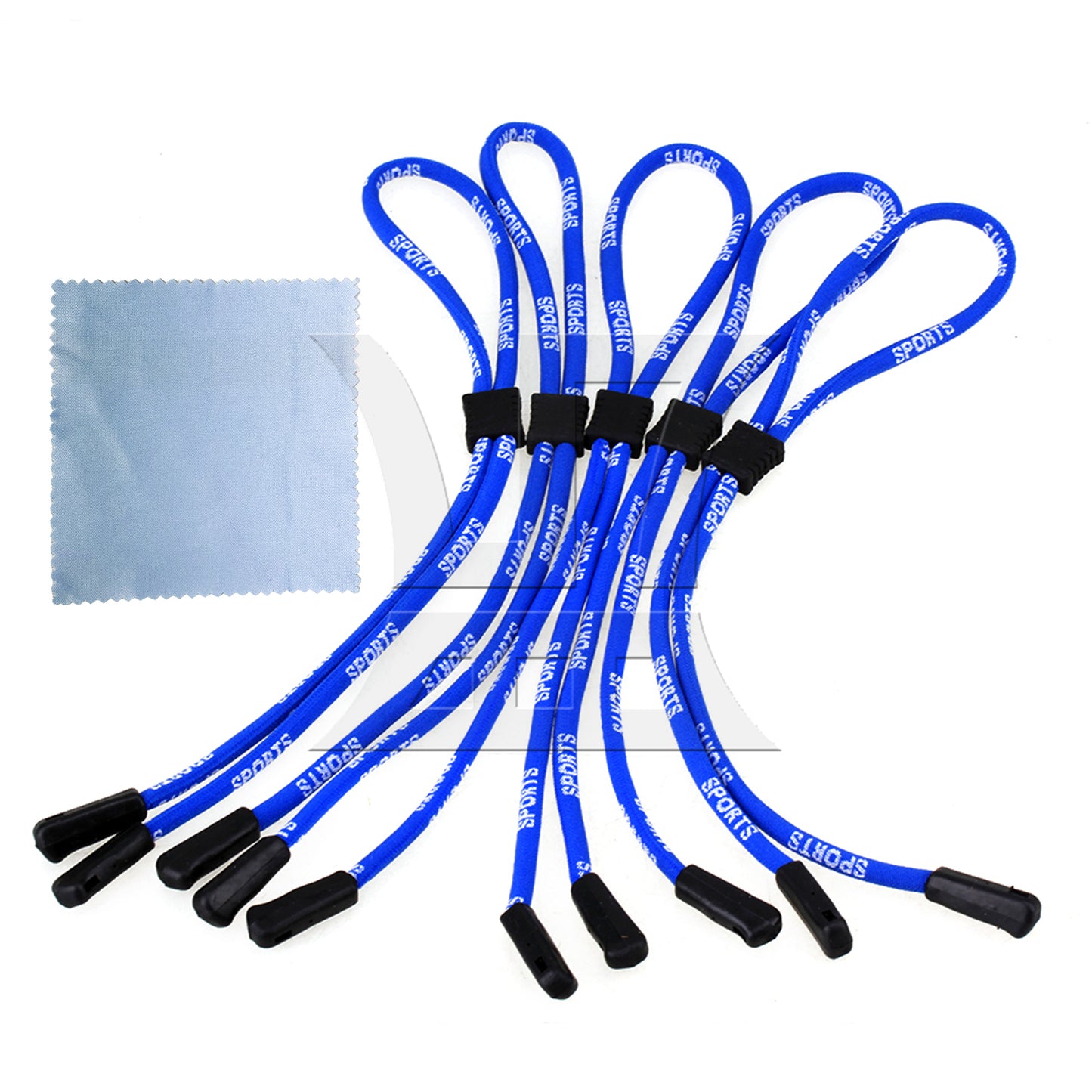 BQLZR  Eyeglass Holder Spandex Cord Black Sunglass Glasses Eyewear Strap
