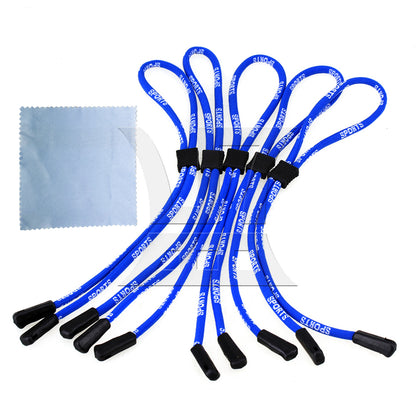 BQLZR  Eyeglass Holder Spandex Cord Black Sunglass Glasses Eyewear Strap