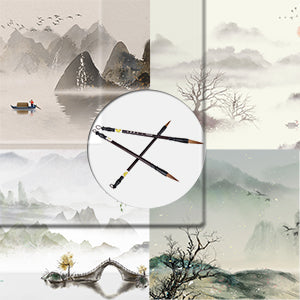 BQLZR 3PCS Chinese Calligraphy Brush Writing Painting Learning Large,Small,Medium Size