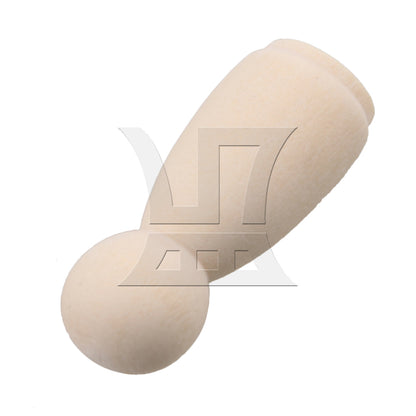 BQLZR  Decorative Wooden Doll Bodies Arts Craft Angel Doll Female 35x14mm