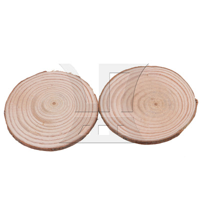 BQLZR Natural Pine Wood Slices Circles with Tree Bark Log Discs 7-8CM Dia BQLZR