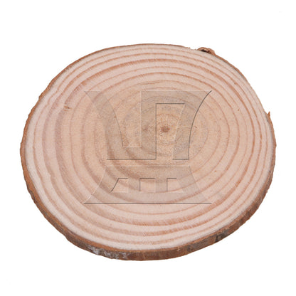 BQLZR Natural Pine Wood Slices Circles with Tree Bark Log Discs 7-8CM Dia BQLZR