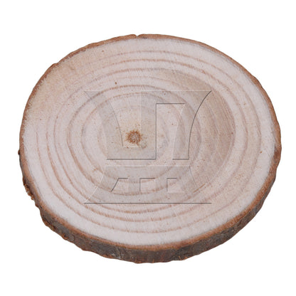 BQLZR 20x Natural Pine Wood Slices Circles with Tree Bark Log Discs 4-5CM Dia BQLZR