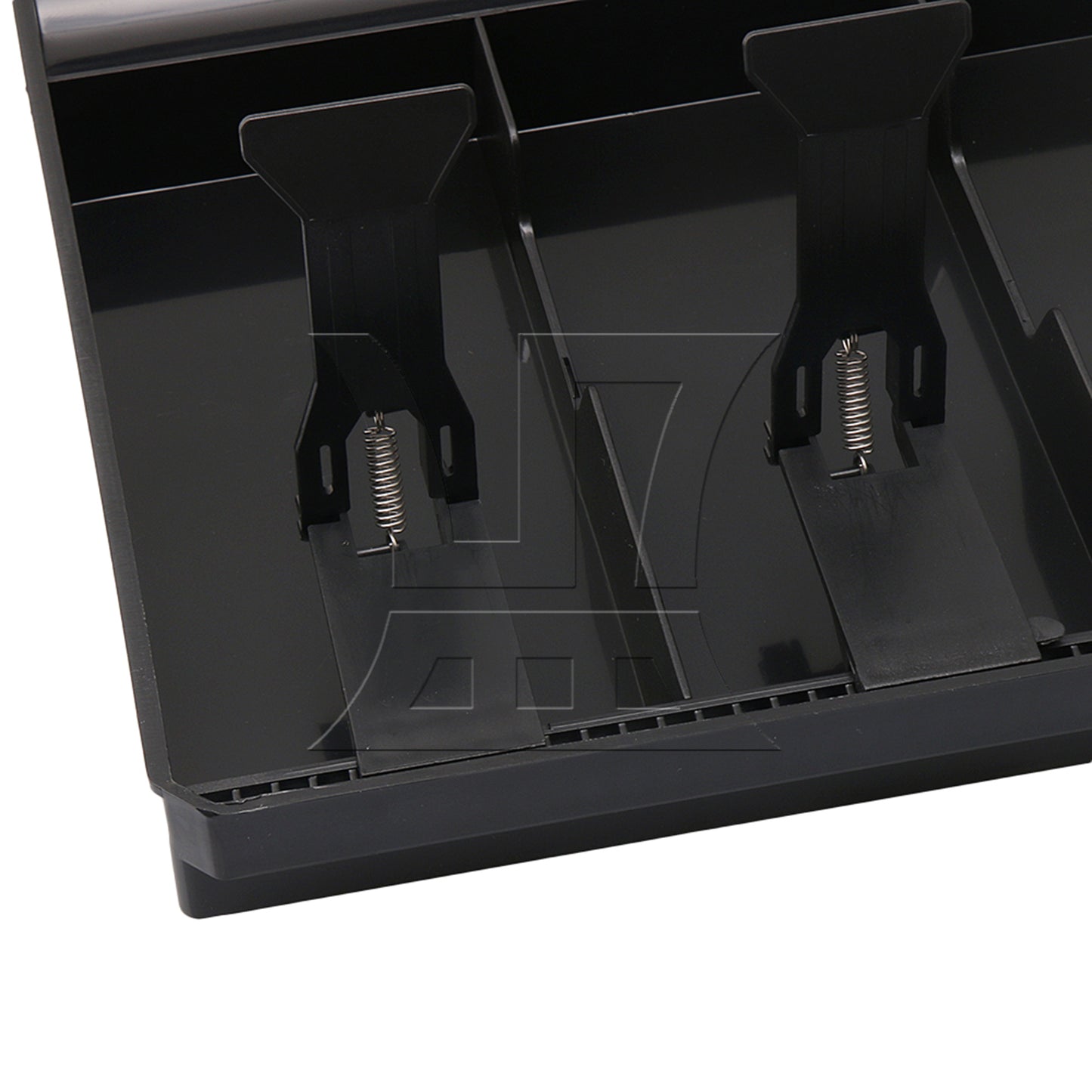BQLZR Coin And Bills Tray Cash Drawer Case Replace 4 Bills 3 Coins Storage Box Black