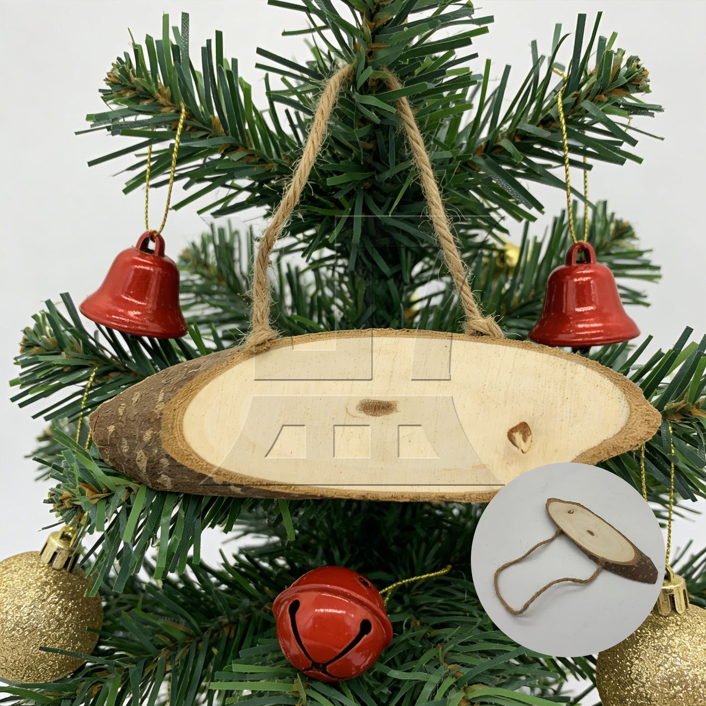 BQLZR 1pc Oval Natural Slice Length 17-21cm Width 5-7cm Thickness 1cm Wedding Decoration Party Decoration Wood Piece