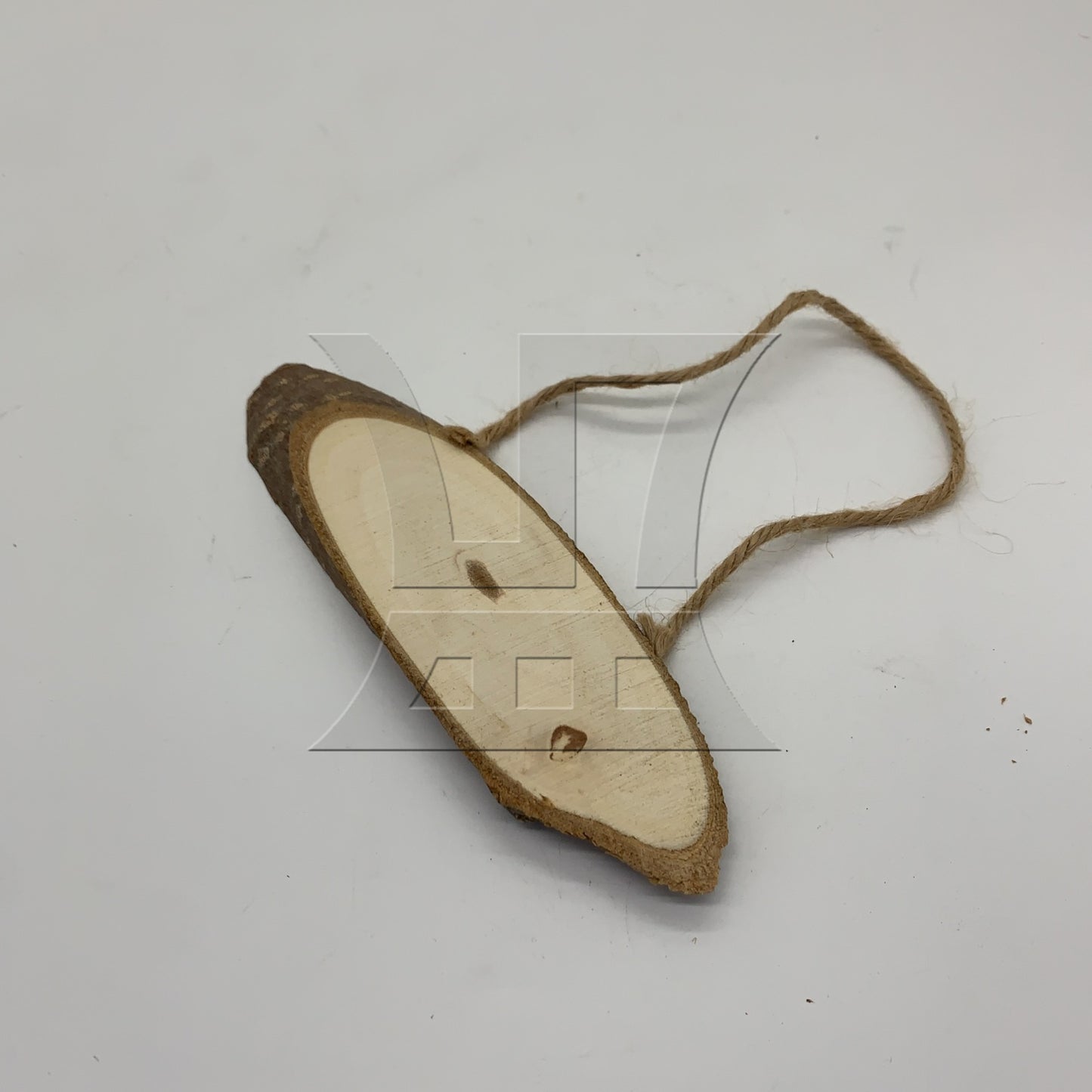BQLZR 1pc Oval Natural Slice Length 17-21cm Width 5-7cm Thickness 1cm Wedding Decoration Party Decoration Wood Piece