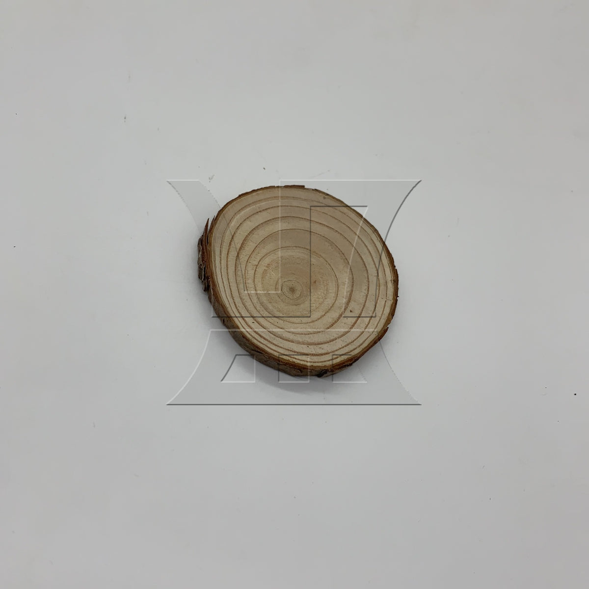 BQLZR 1pc Nature Pine Wood Slice 7-8cm 0.5cm Thick DIY Hand Painting Materials