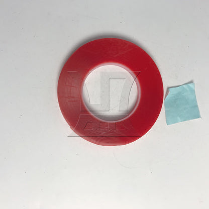 BQLZR Red Transparent Double Sided Adhesive Mounting Tape for Ornaments Fixed 33ft